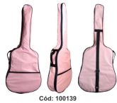 Capa rosa para violão